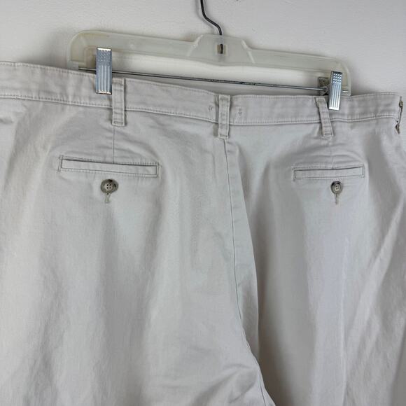 Lee Women’s Pants 24W Beige Stretch Cotton Straight Leg Casual - Picture 5 of 7